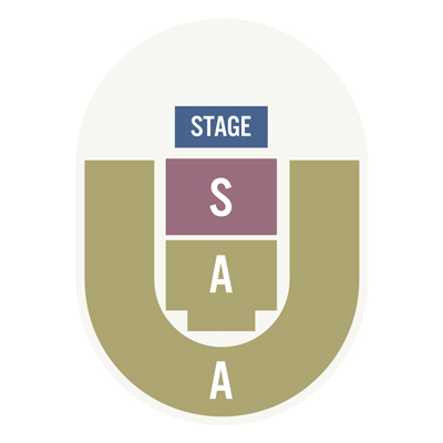 大阪城ホール客席マップ
